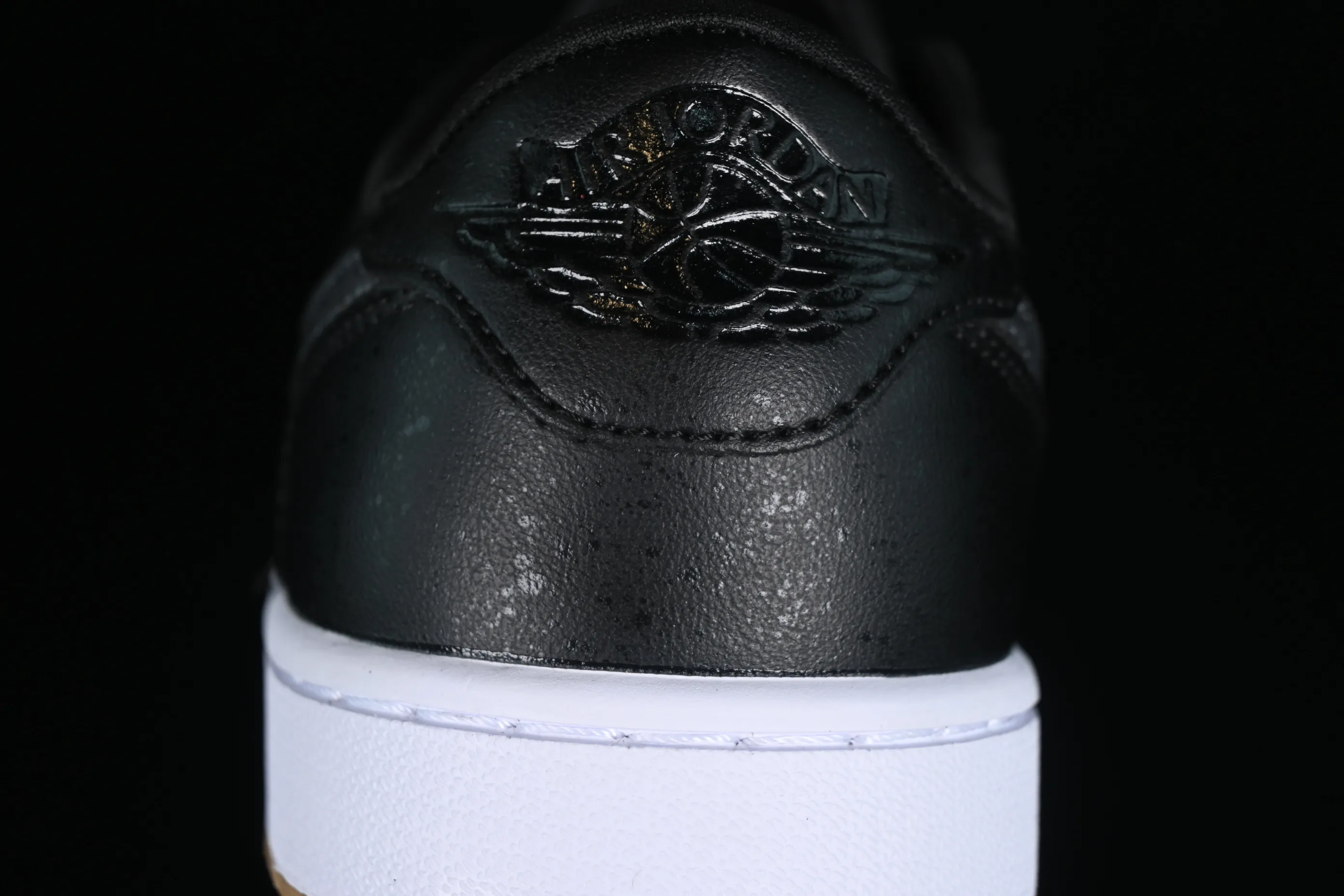 All categories Air Jordan Jordan series basketball shoes Air Jordan 1 Low Z version Air Jordan 1 Low Golf "Black Snake Pattern" AJ1 Joe 1 new golf version raw rubber black DD9315-005